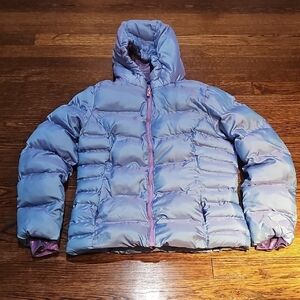 Stylish Kids Purple Puffer Jacket